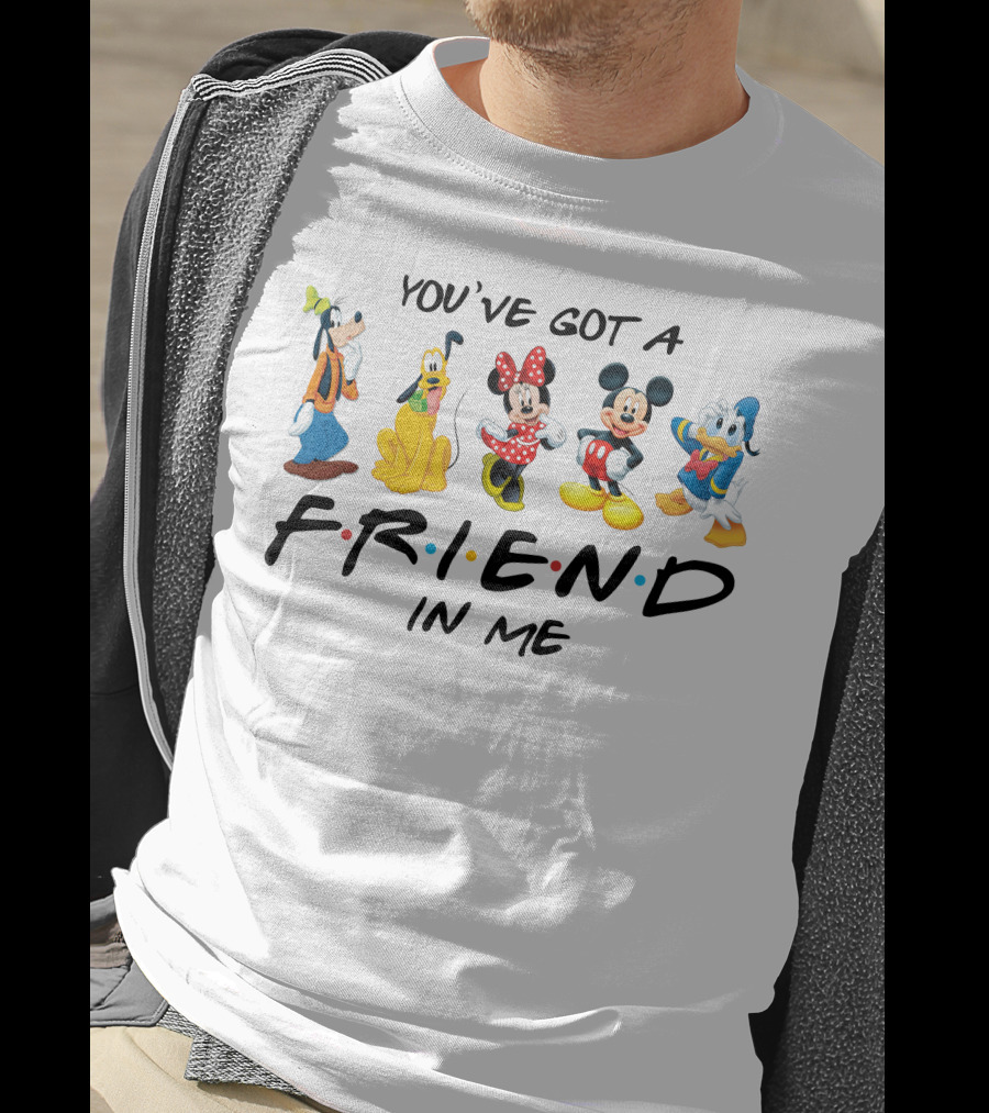 You’ve Got A Friend In Me With Mickey, Minnie, Donald, Goofy, And Pluto T-Shirt