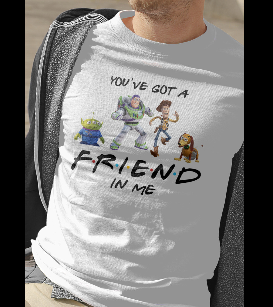 You've Got A Friend In Me Toy Story Characters T-Shirt