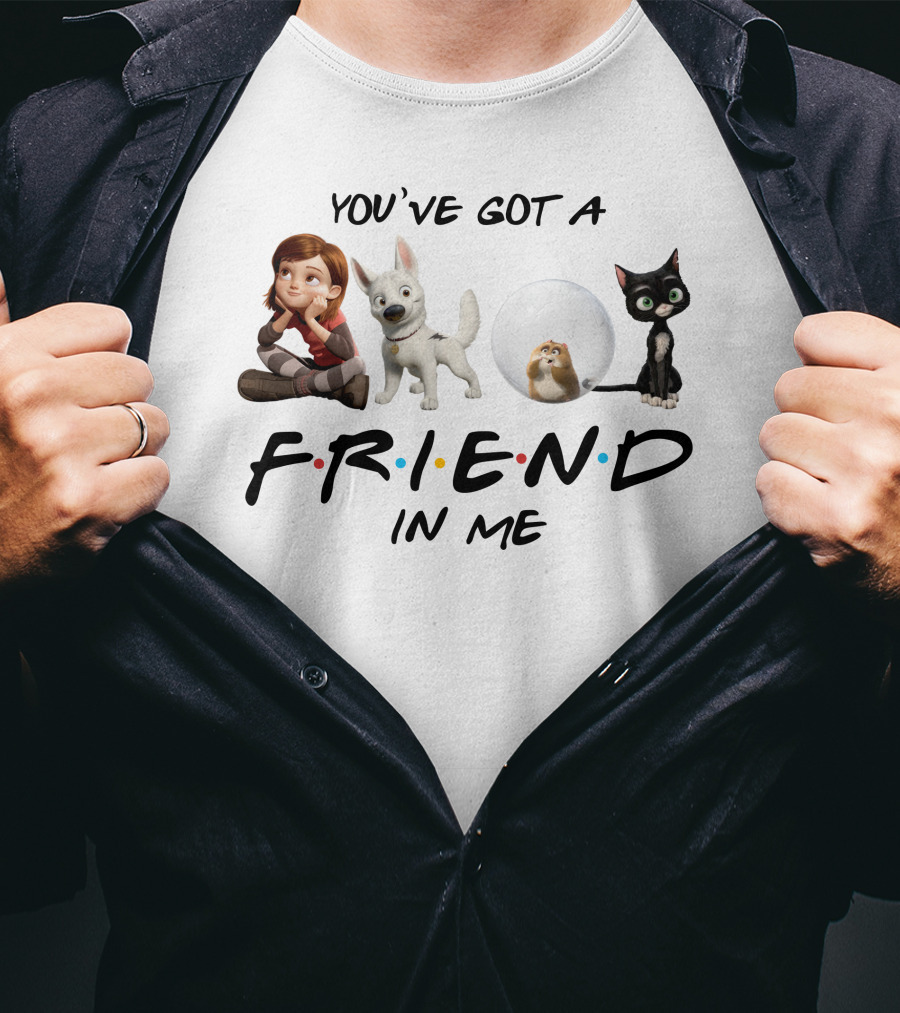 You've Got A Friend IN ME Bolt Characters T-Shirt