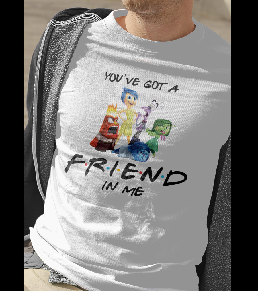 You've Got A Friend IN ME Inside Out Pixar Characters T-Shirt