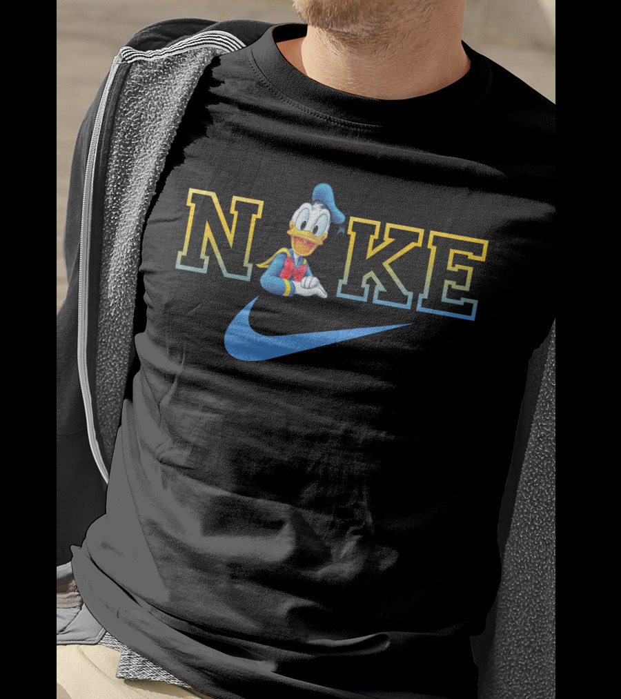 Donald Duck Nike Swoosh T-Shirt