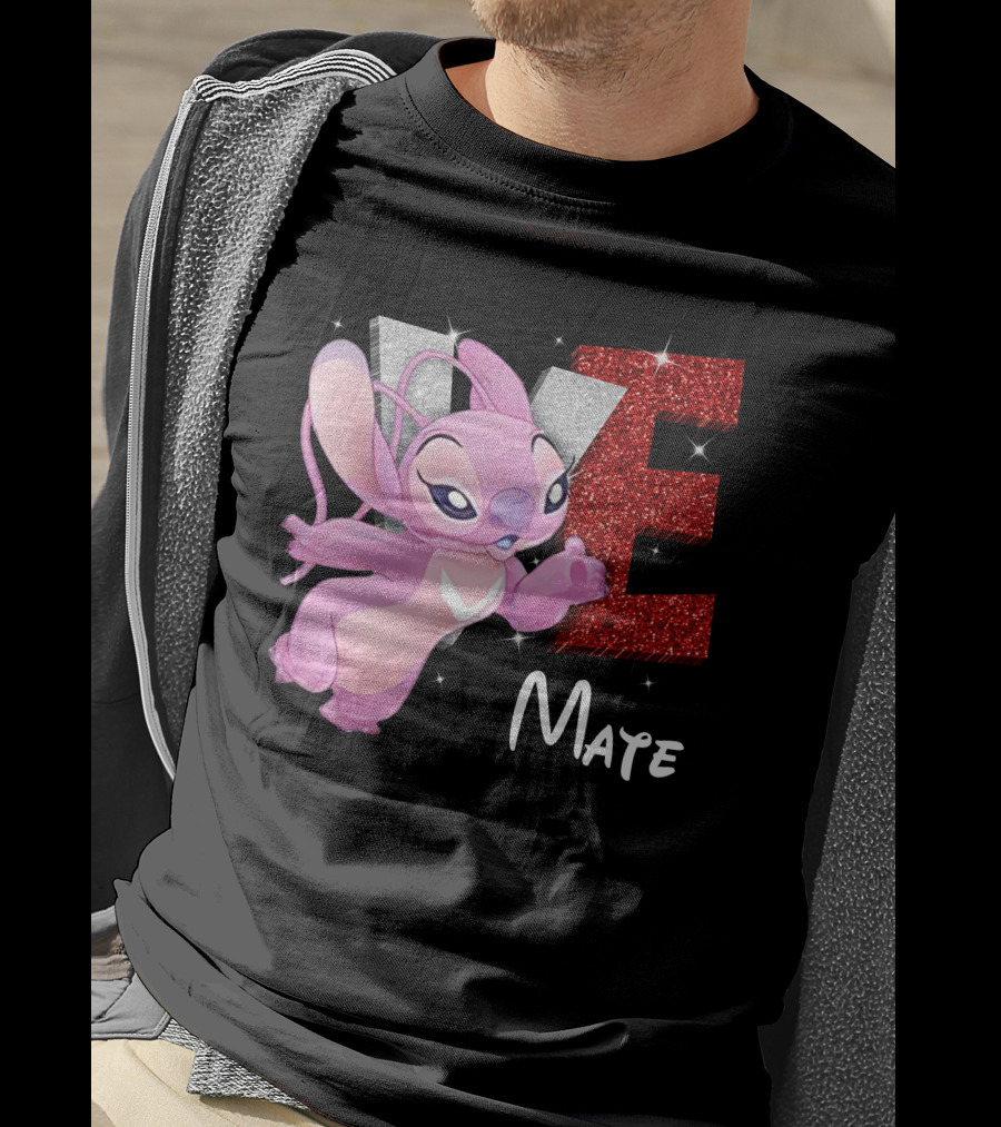 Love Mate Angel Experiment 624 Sparkle T-Shirt