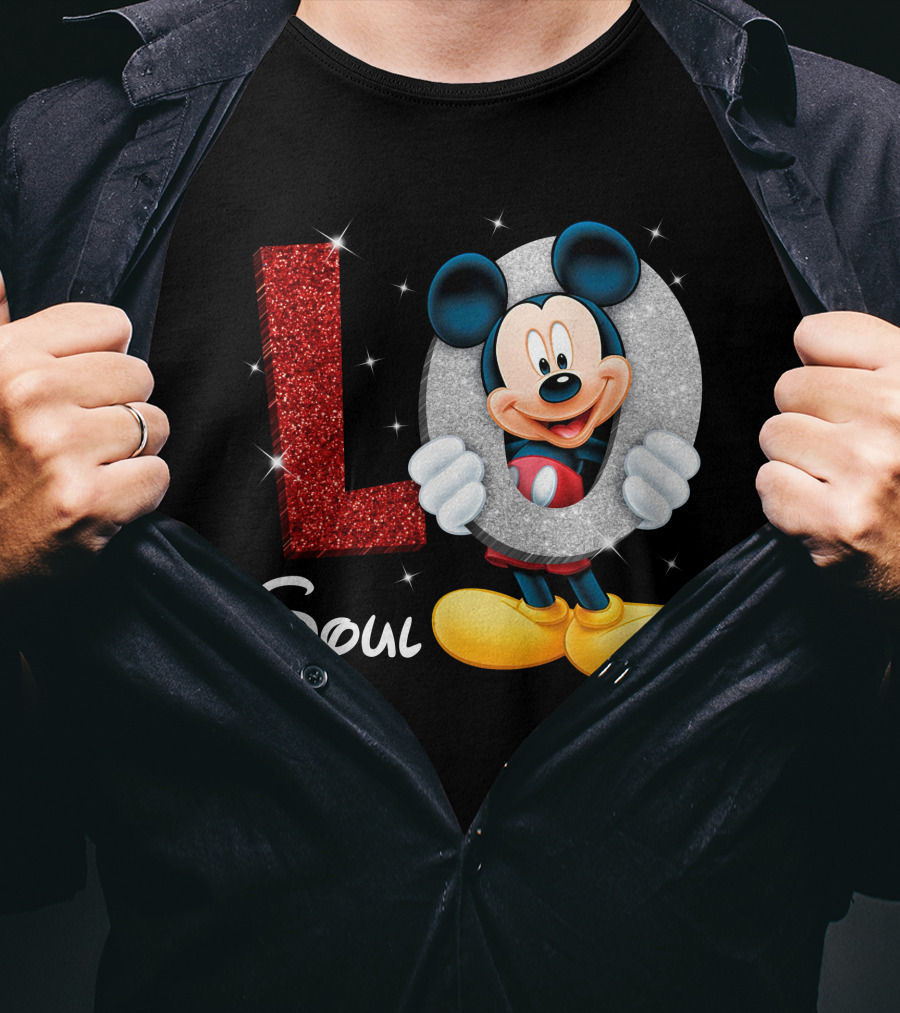 Mickey Mouse Love Soul T-Shirt