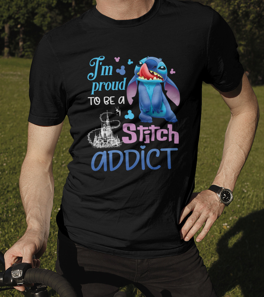 I'm Proud To Be A Stitch Addict T-Shirt