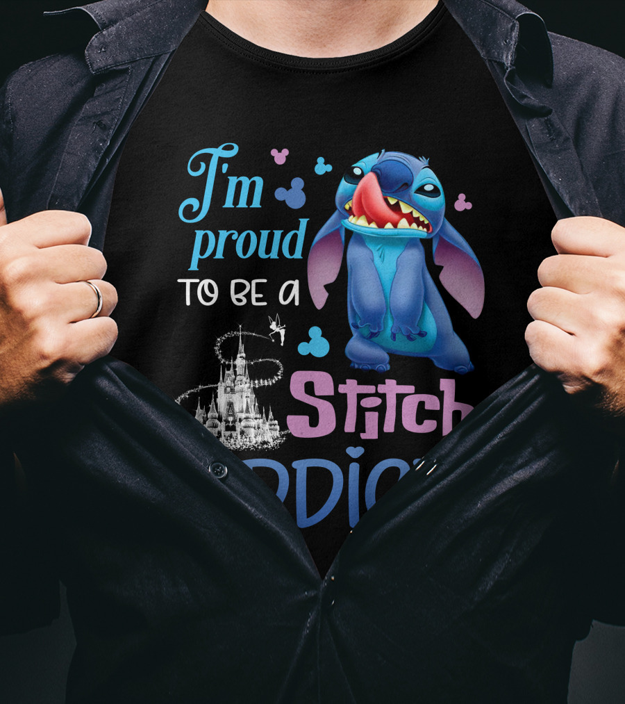 I'm Proud To Be A Stitch Addict T-Shirt