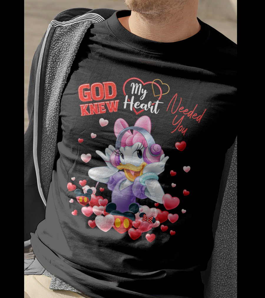 God Knew My Heart Needed You Daisy T-Shirt