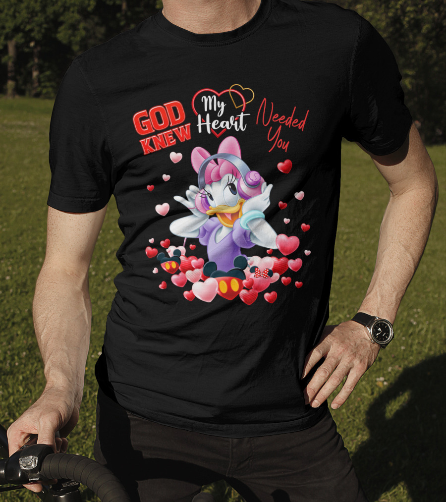 God Knew My Heart Needed You Daisy T-Shirt