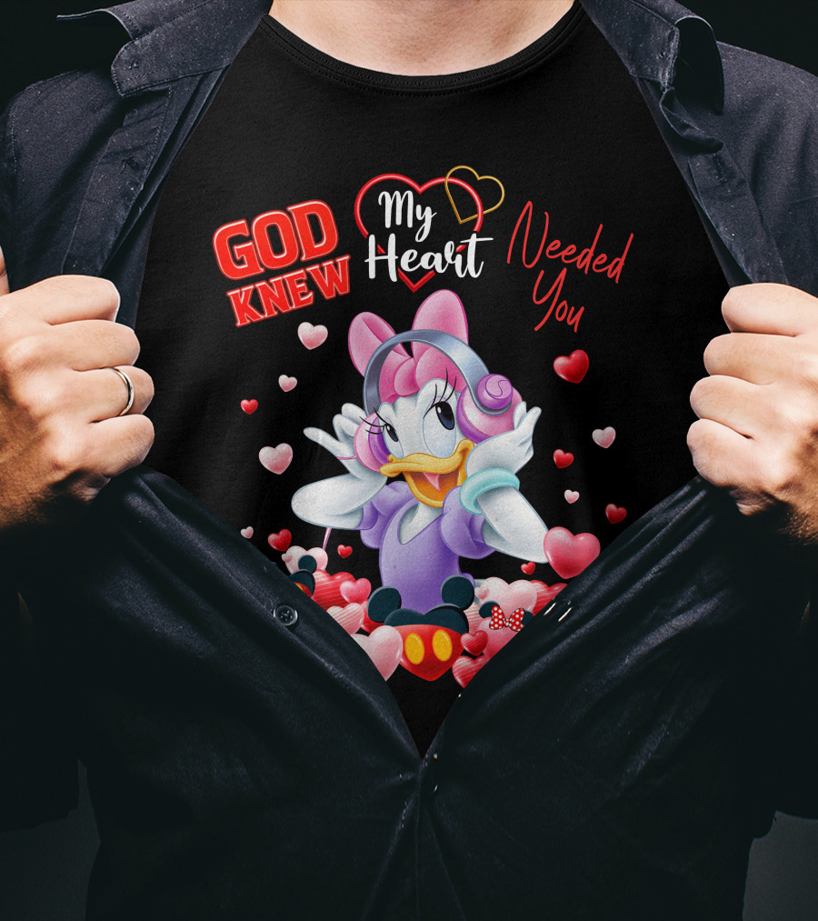 God Knew My Heart Needed You Daisy T-Shirt