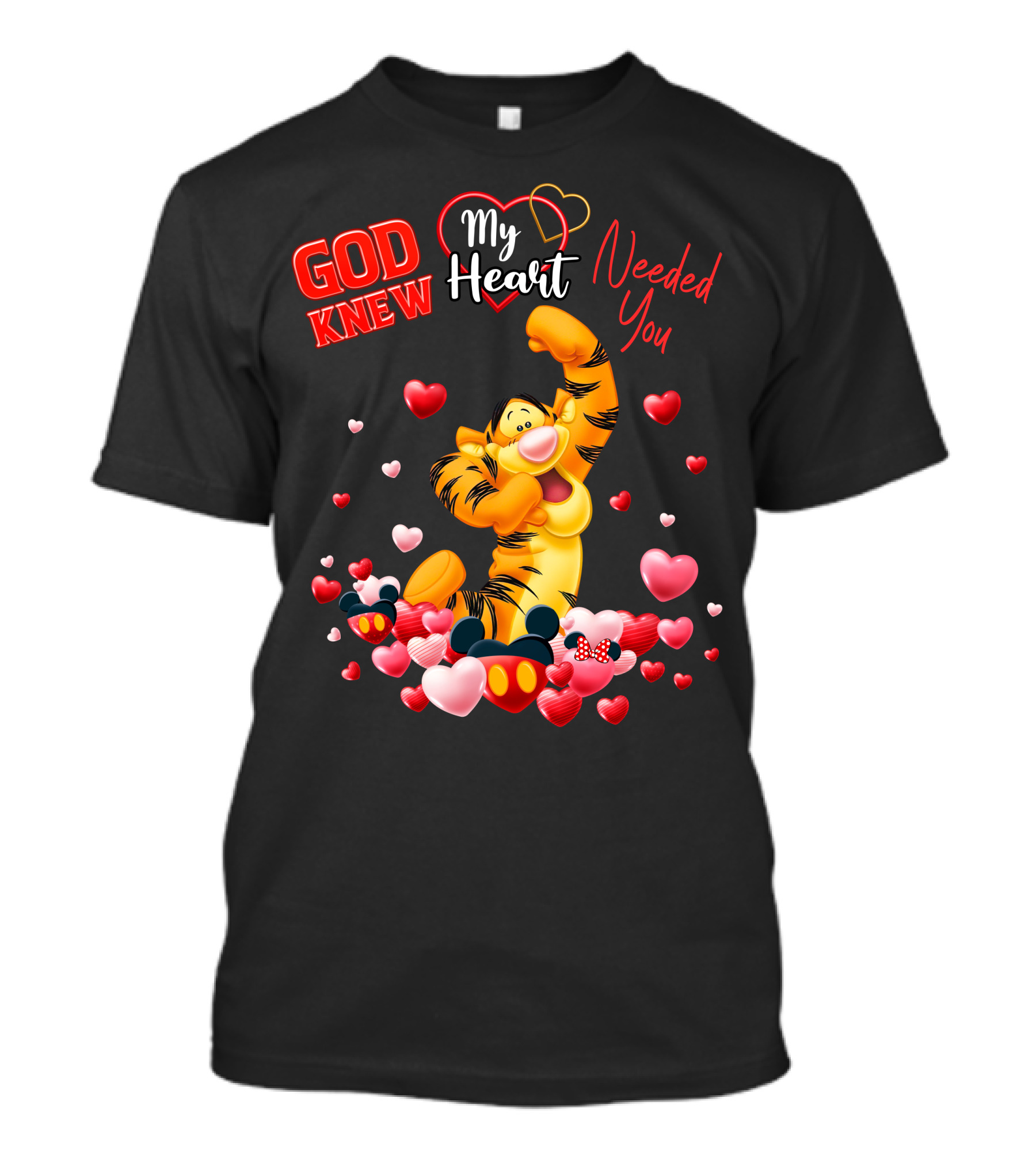 Tigger God Knew My Heart Needed You T-Shirt