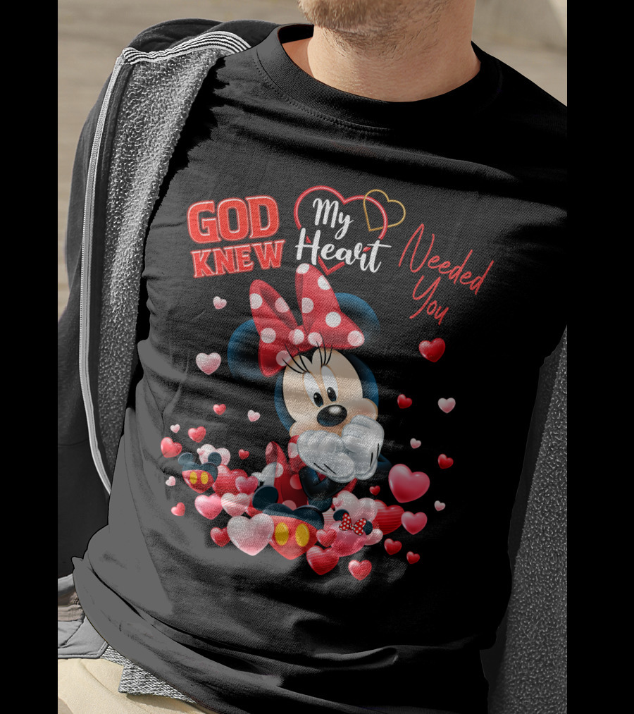 God Knew My Heart Needed You Minnie T-Shirt