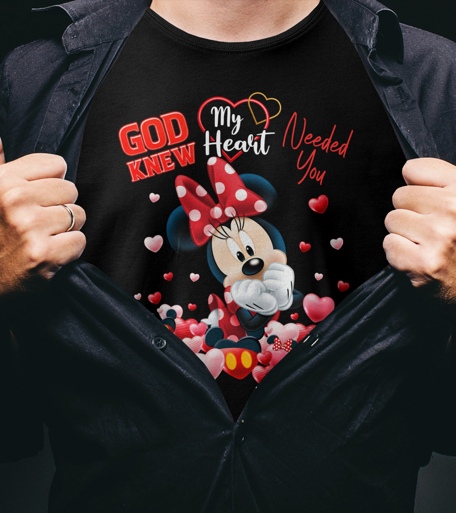 God Knew My Heart Needed You Minnie T-Shirt