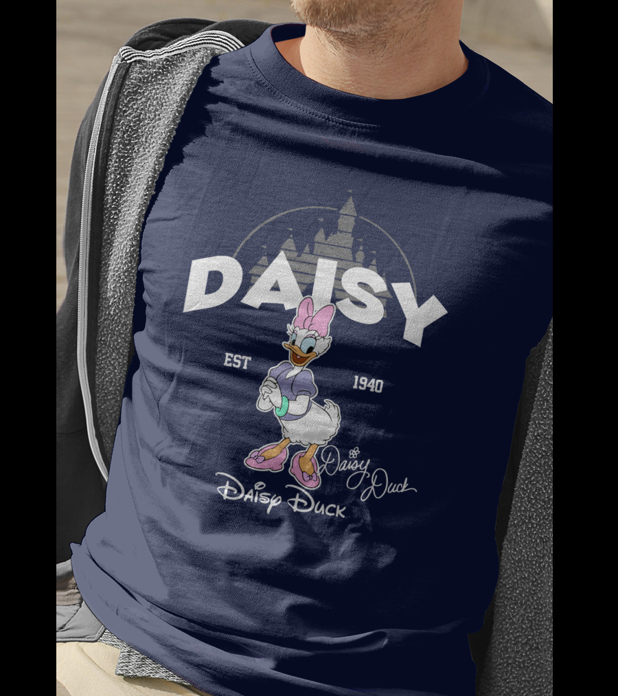Daisy Duck Est 1940 Disney Character Vintage Style T-Shirt