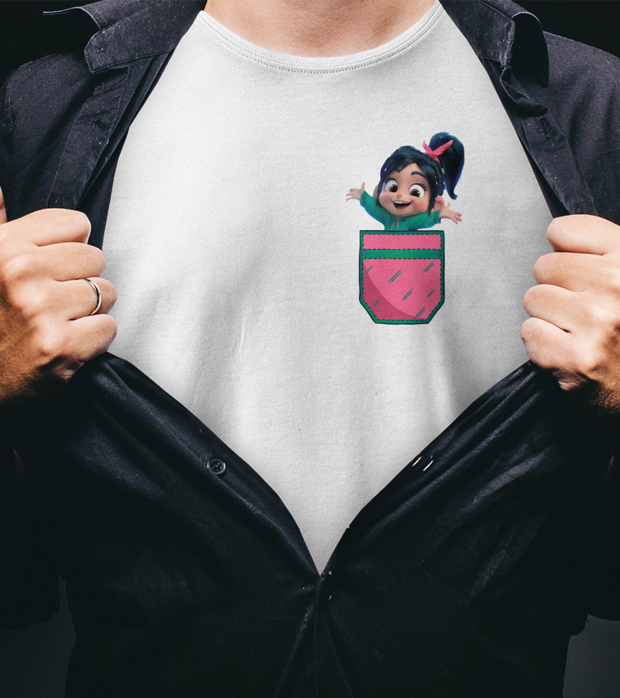 Vanellope Von Schweetz Pocket Character T-Shirt