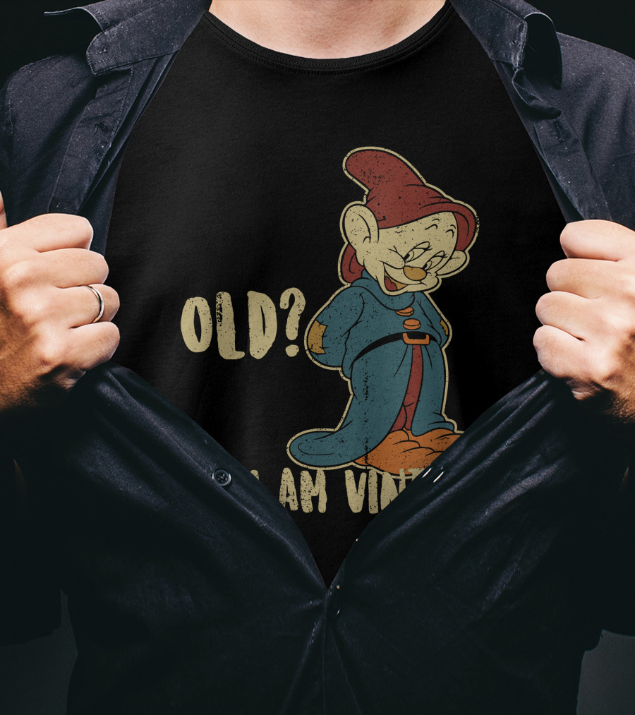 Dopey Old No I Am Vintage T-Shirt
