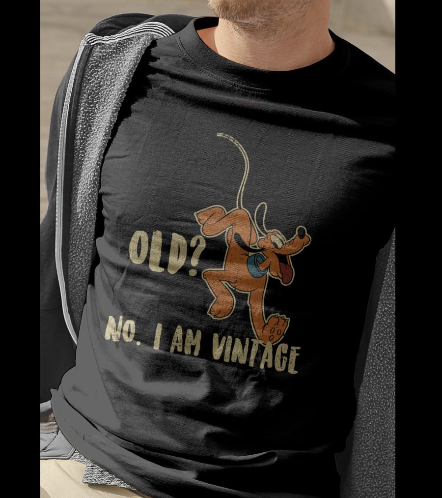 Pluto Old? No I Am Vintage T-Shirt