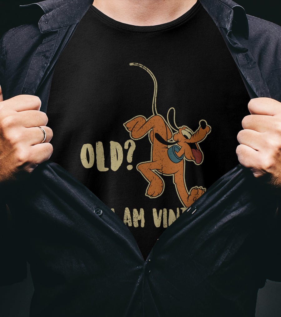 Pluto Old? No I Am Vintage T-Shirt