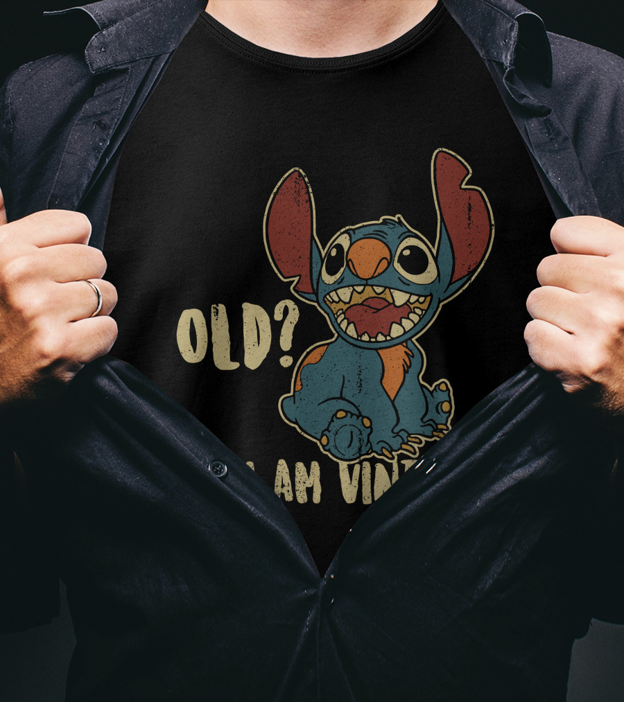 Stitch Old? No. I Am Vintage T-Shirt