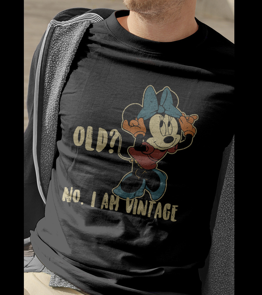 Old? No. I Am Vintage Minnie T-Shirt