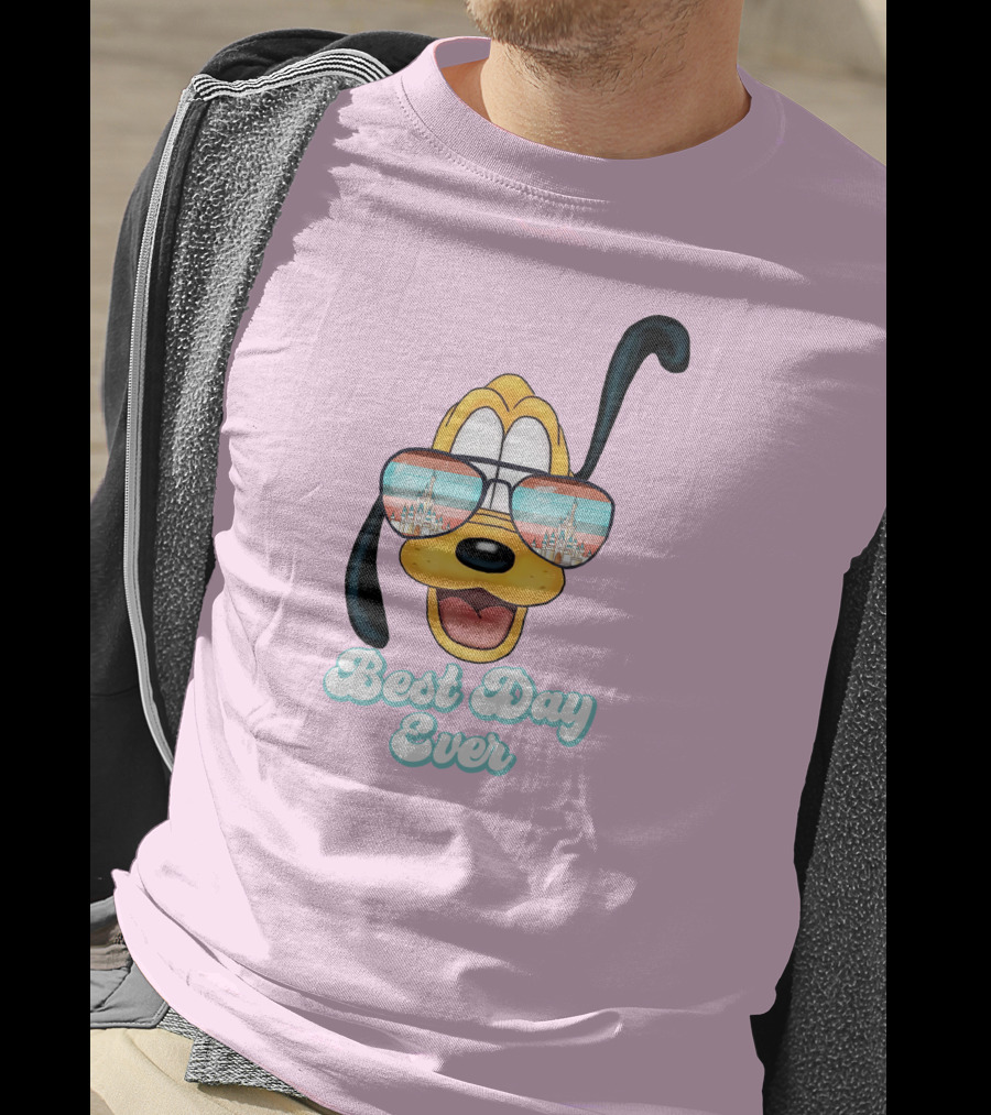 Pluto Sunglasses Best Day Ever T-Shirt