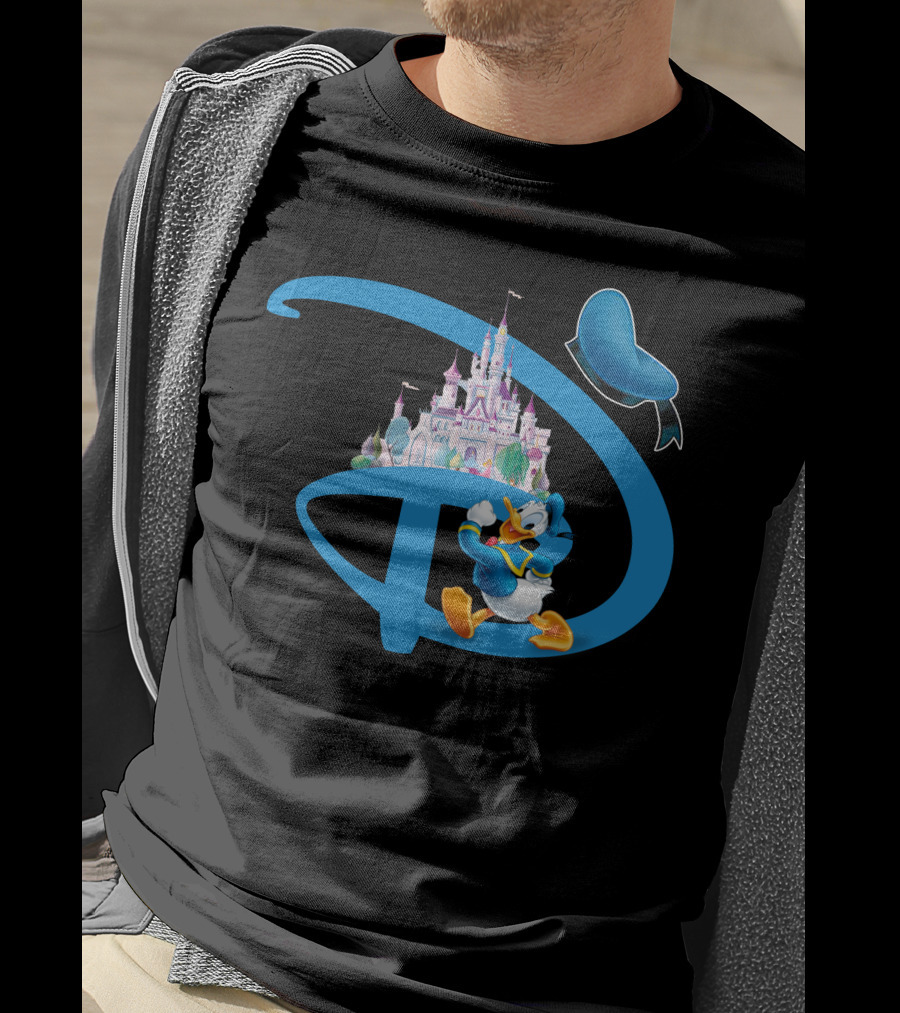 Donald Disney Castle T-Shirt