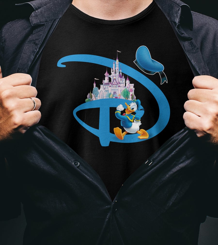 Donald Disney Castle T-Shirt