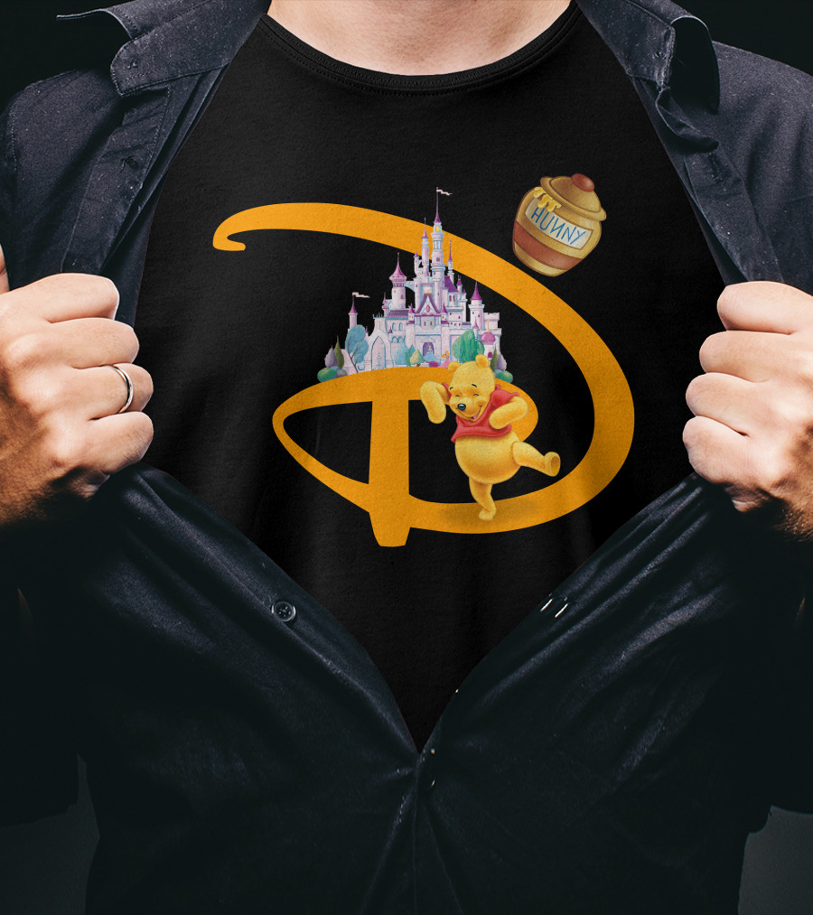 Pooh Castle Hunny Pot T-Shirt