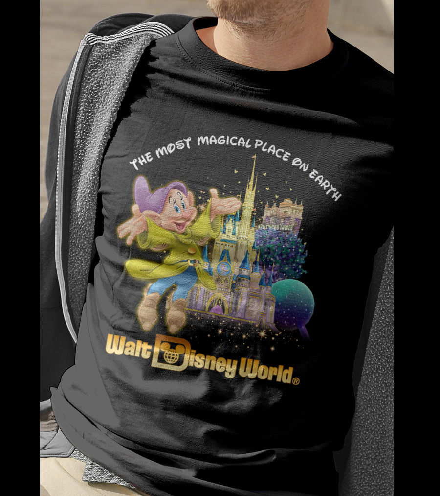 Dopey The Most Magical Place On Earth Walt Disney World T-Shirt