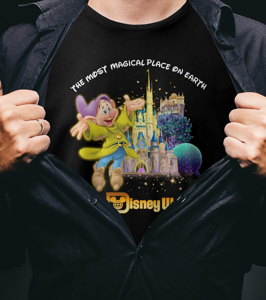 Dopey The Most Magical Place On Earth Walt Disney World T-Shirt