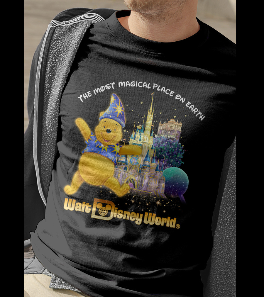 Walt Disney World The Most Magical Place On Earth Pooh T-Shirt