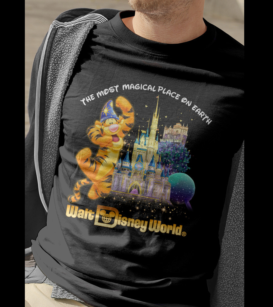 The Most Magical Place On Earth Tigger Walt Disney World T-Shirt
