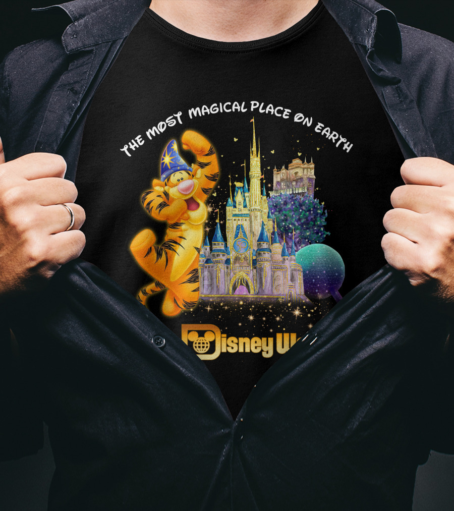 The Most Magical Place On Earth Tigger Walt Disney World T-Shirt