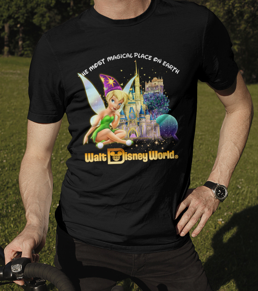 Tinkerbell Walt Disney World The Most Magical Place On Earth T-Shirt