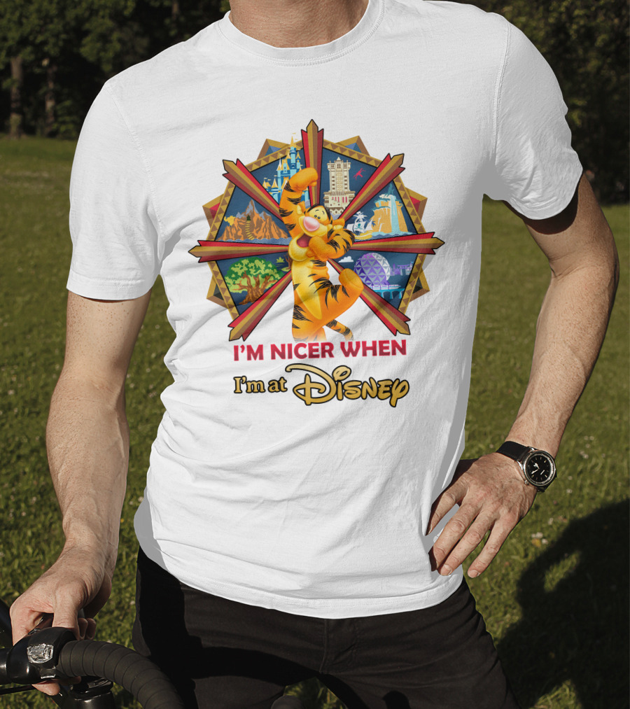 Tigger I'm Nicer When I'm At Disney T-Shirt