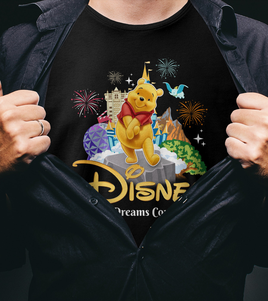 Disney Winnie The Pooh Where Dreams Come True T-Shirt