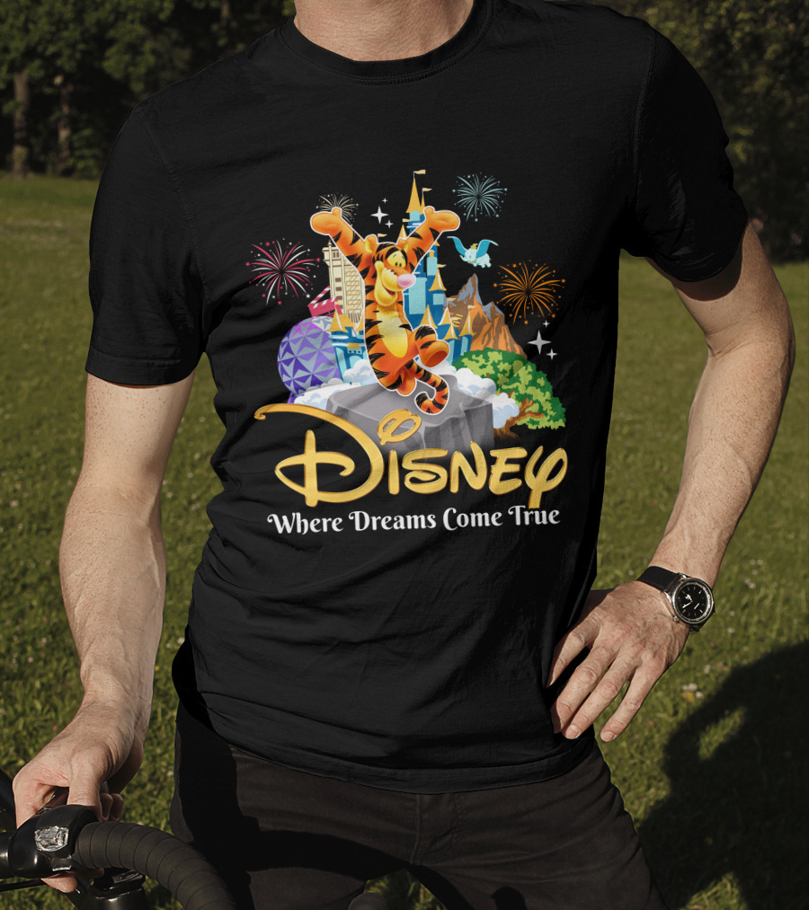 Disney Tigger Where Dreams Come True T-Shirt