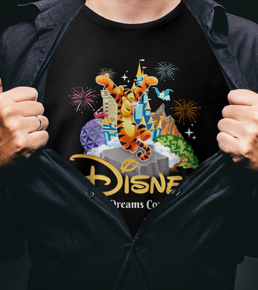 Disney Tigger Where Dreams Come True T-Shirt