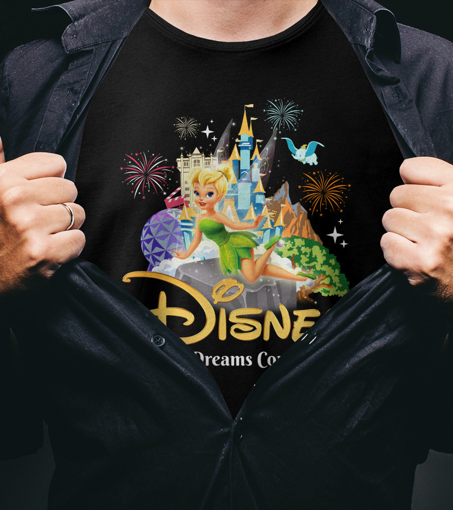 Disney Tinker Bell Where Dreams Come True T-Shirt