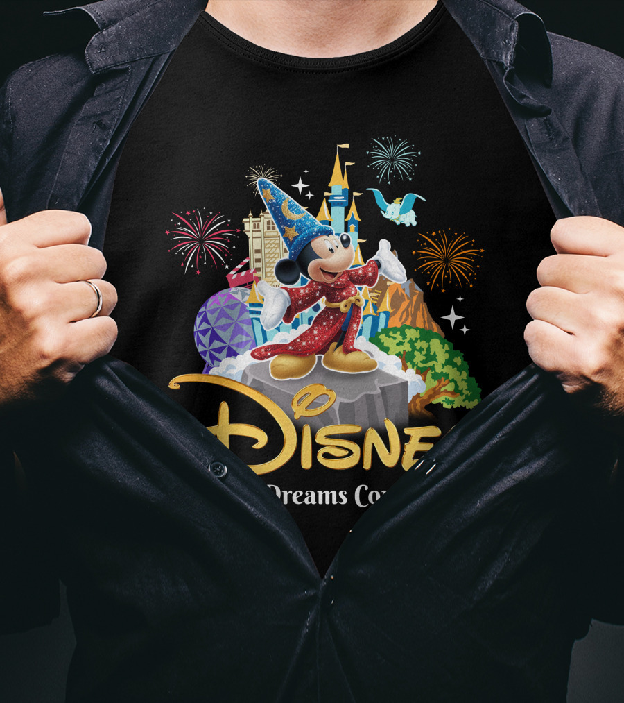 Disney MK Fantasia Where Dreams Come True T-Shirt