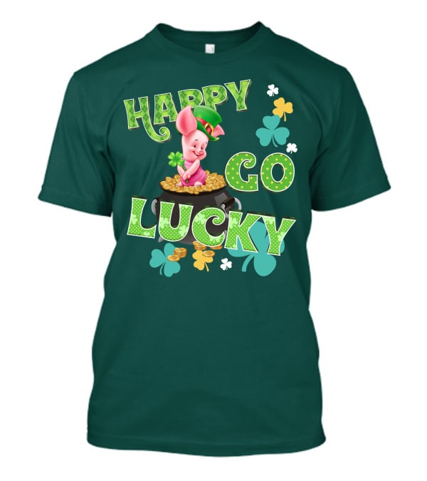 Happy Go Lucky Piglet T-Shirt