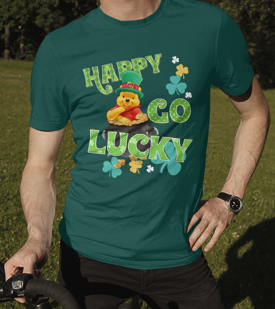 Happy Go Lucky Pooh T-Shirt