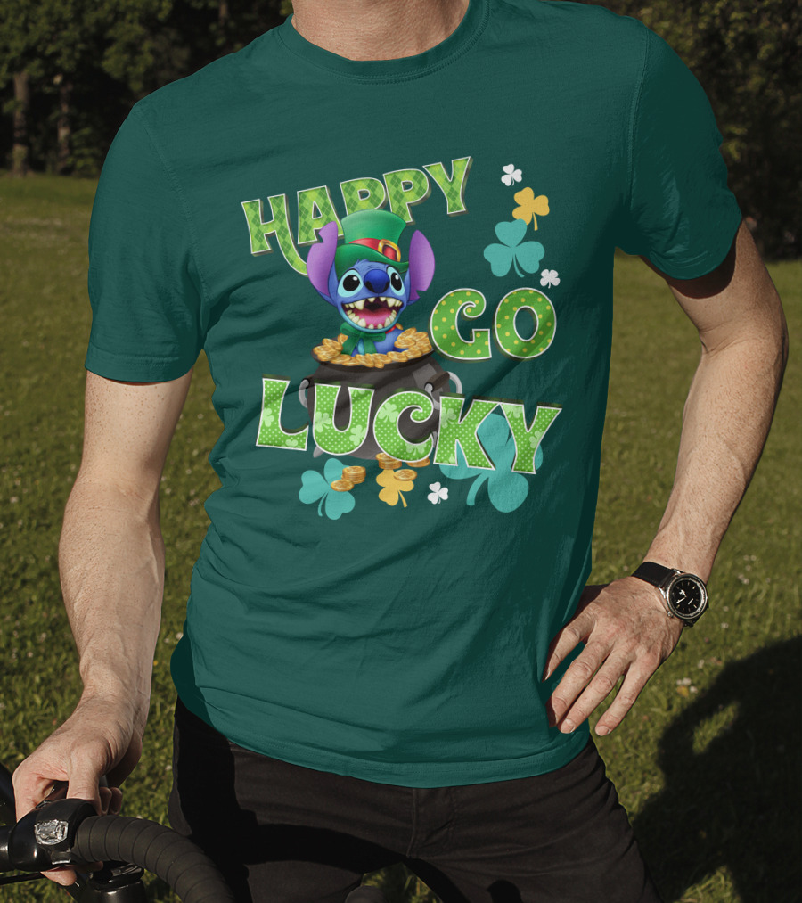 Happy Go Lucky Stitch T-Shirt