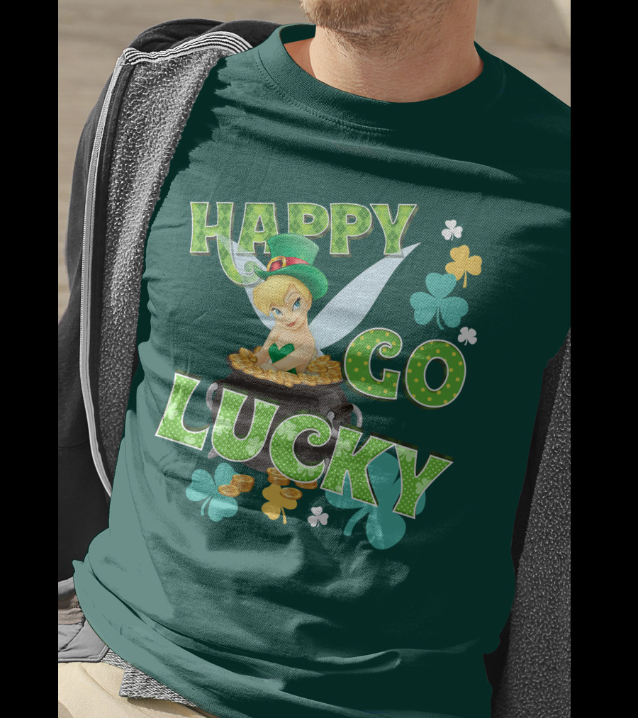 Happy Go Lucky Tinkerbell T-Shirt