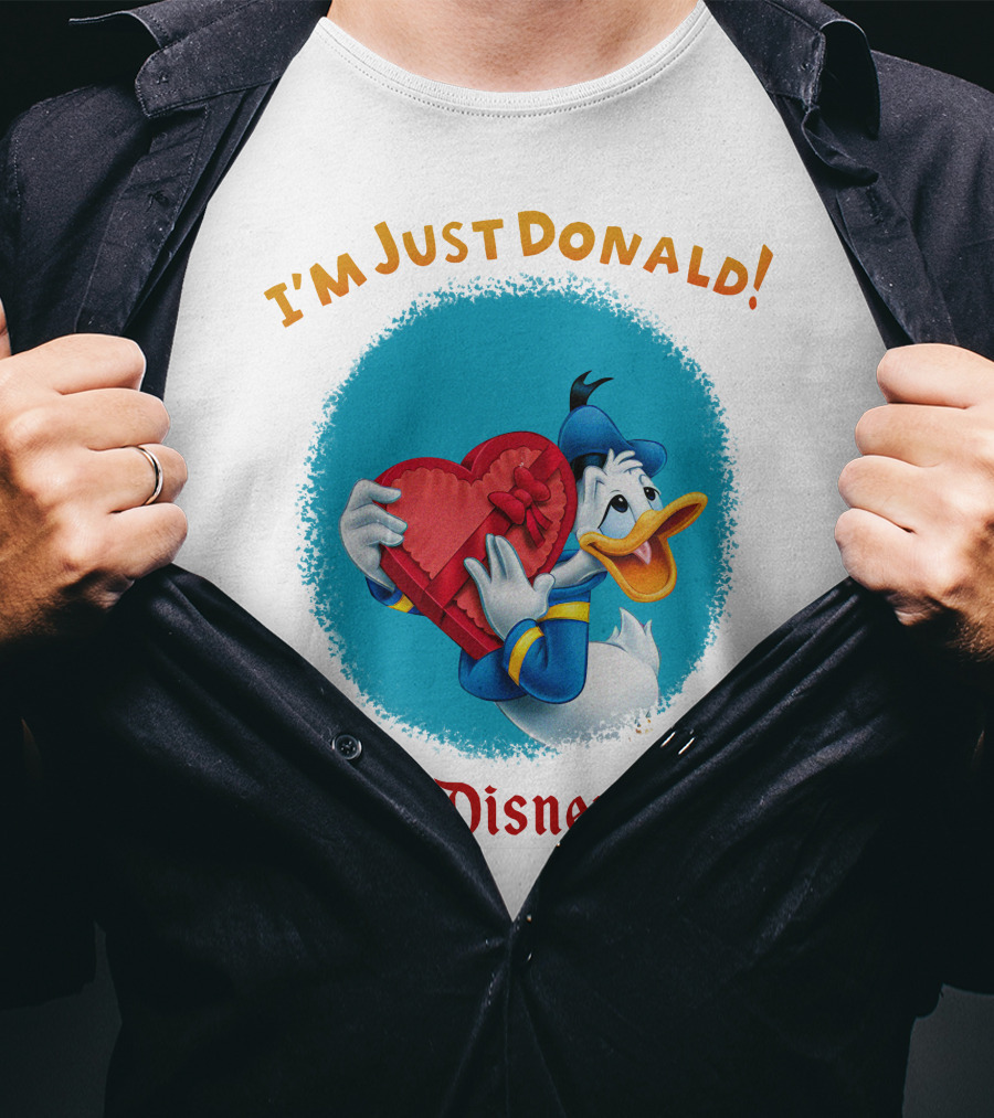 I'm Just Donald About Disneyland T-Shirt