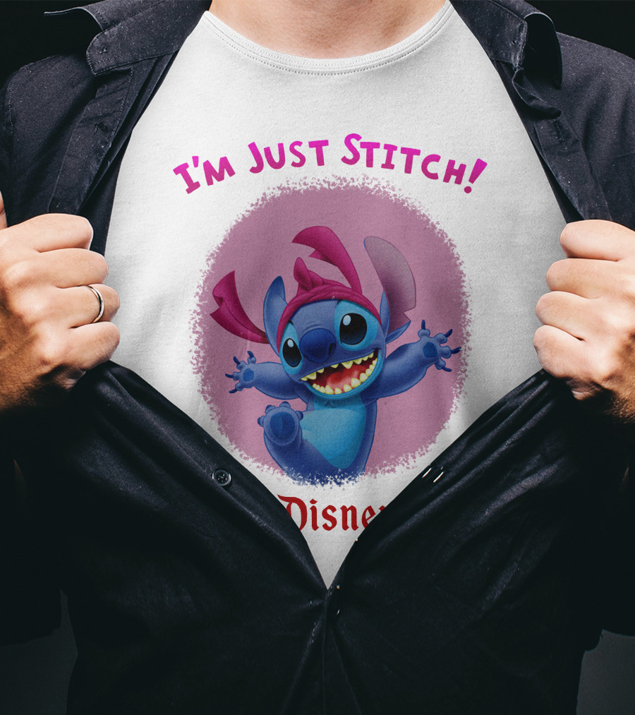 I'm Just Stitch About Disneyland T-Shirt