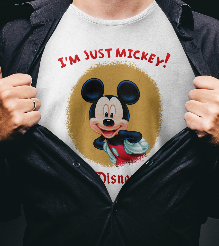 I'm Just Mickey About Disneyland T-Shirt
