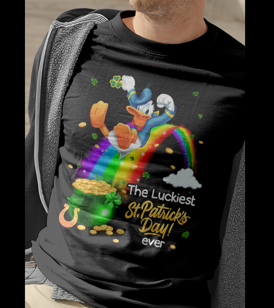 Donald Duck The Luckiest St. Patrick's Day Ever T-Shirt