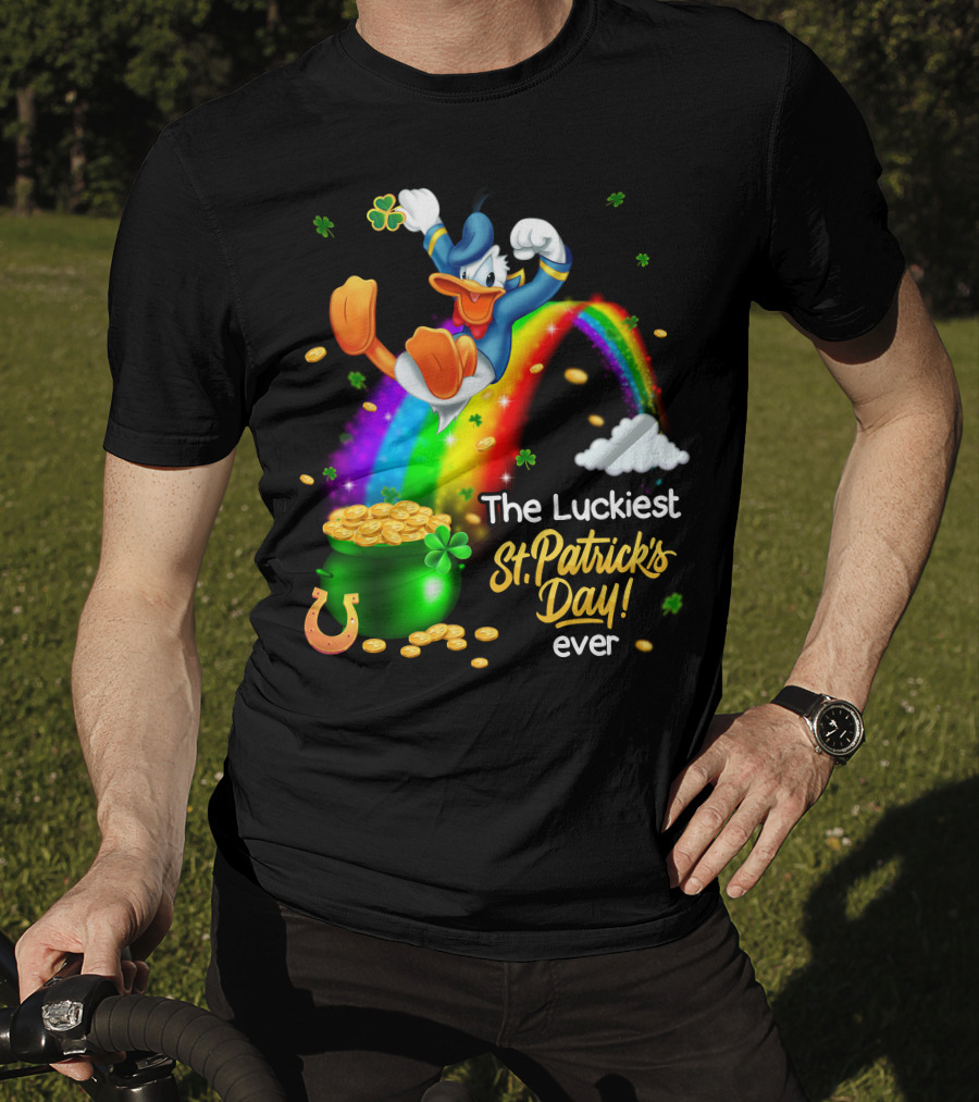 Donald Duck The Luckiest St. Patrick's Day Ever T-Shirt