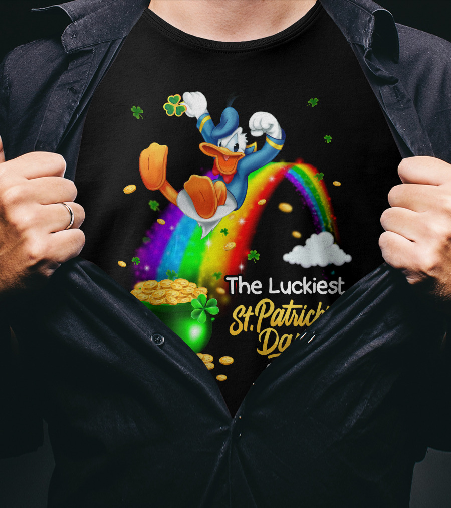 Donald Duck The Luckiest St. Patrick's Day Ever T-Shirt