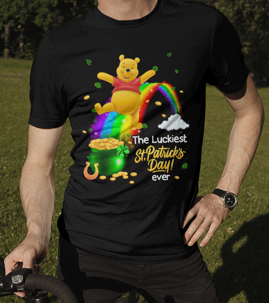 The Luckiest St. Patrick's Day Ever Pooh T-Shirt
