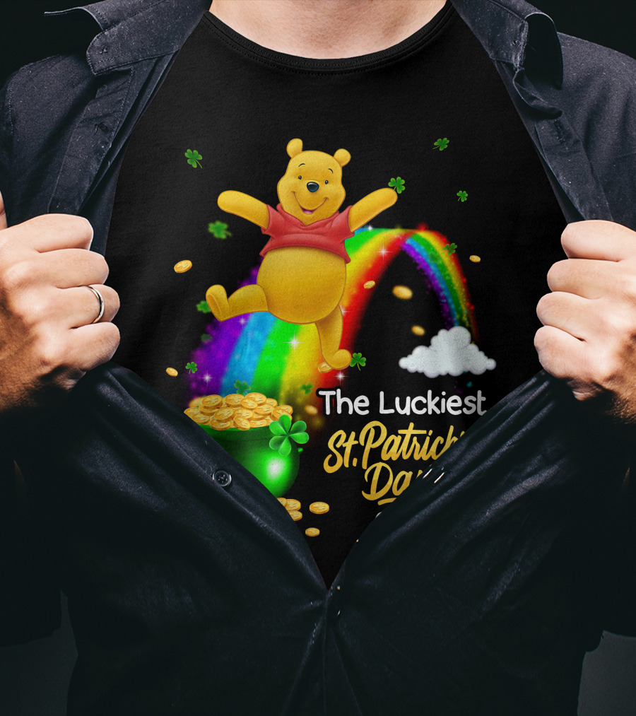 The Luckiest St. Patrick's Day Ever Pooh T-Shirt